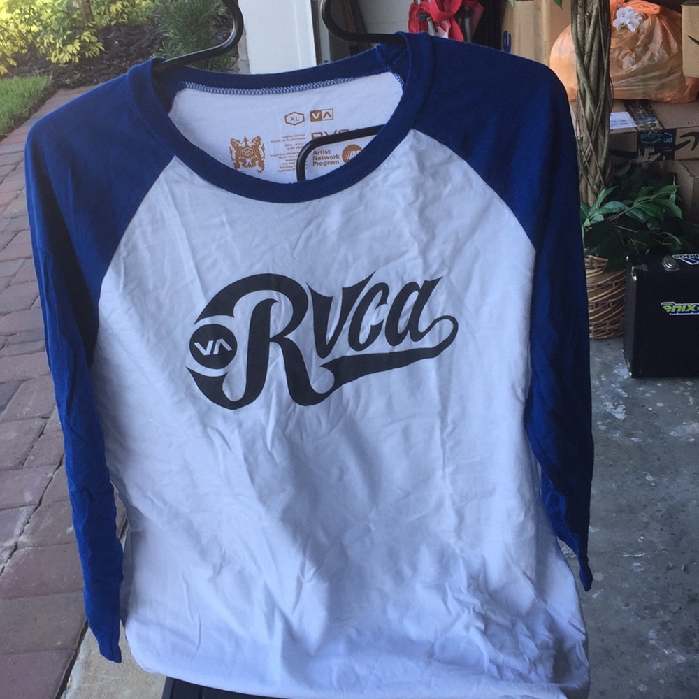 RVCA Baseball Script Shirt